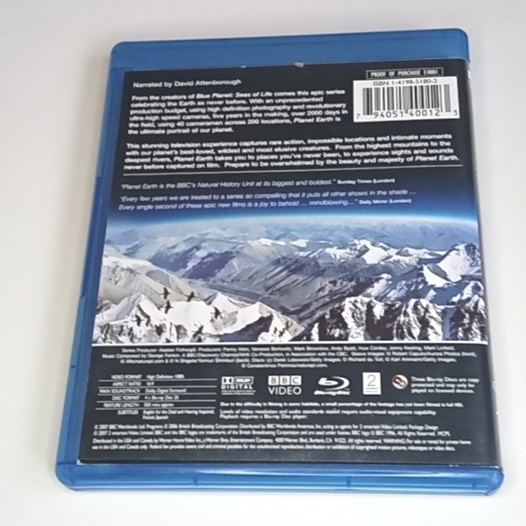 Blu-ray Disc BBC Video planet earth, the complete series - Picture 2 of 6